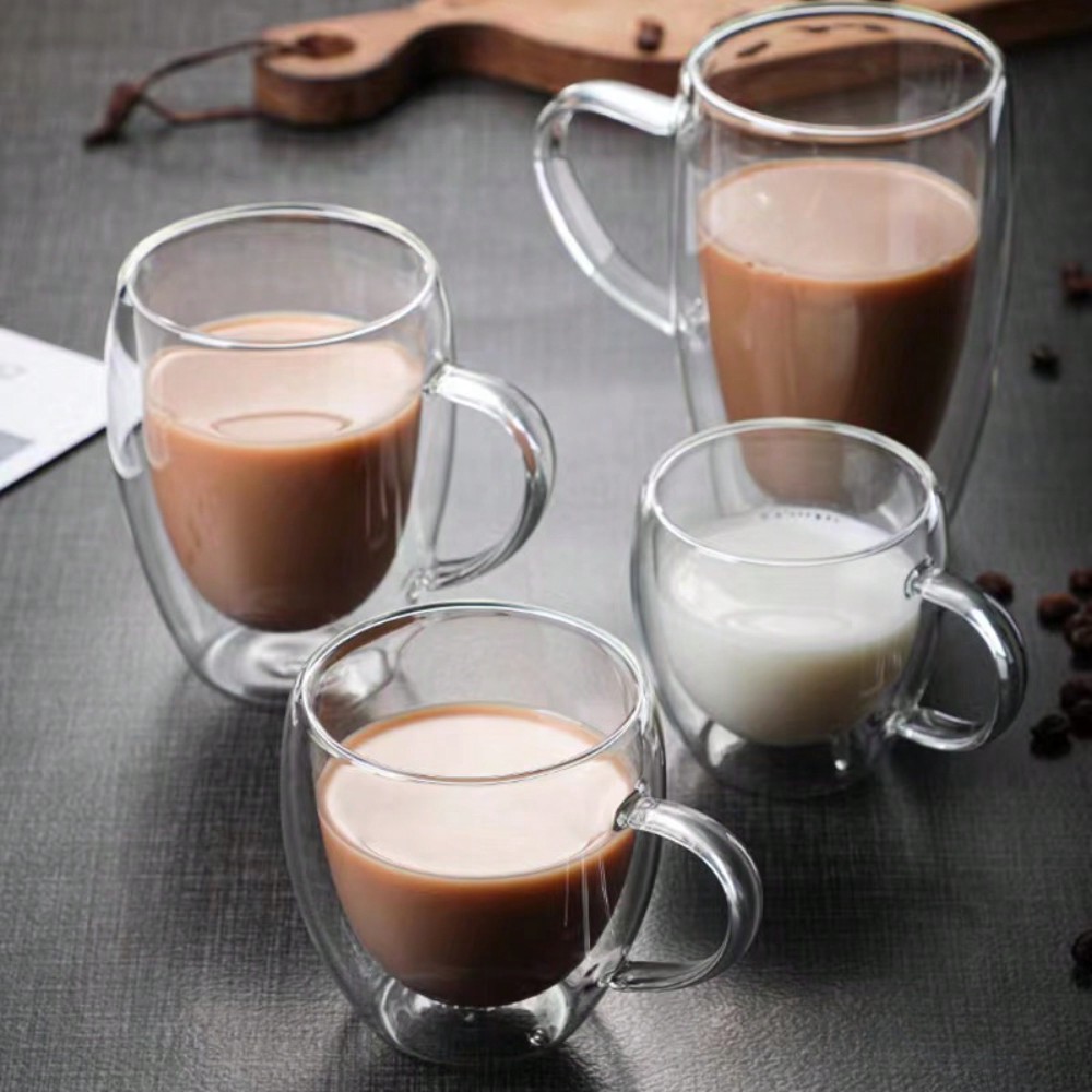 Espresso Shot Glass - Tazas de vidrio de doble pared