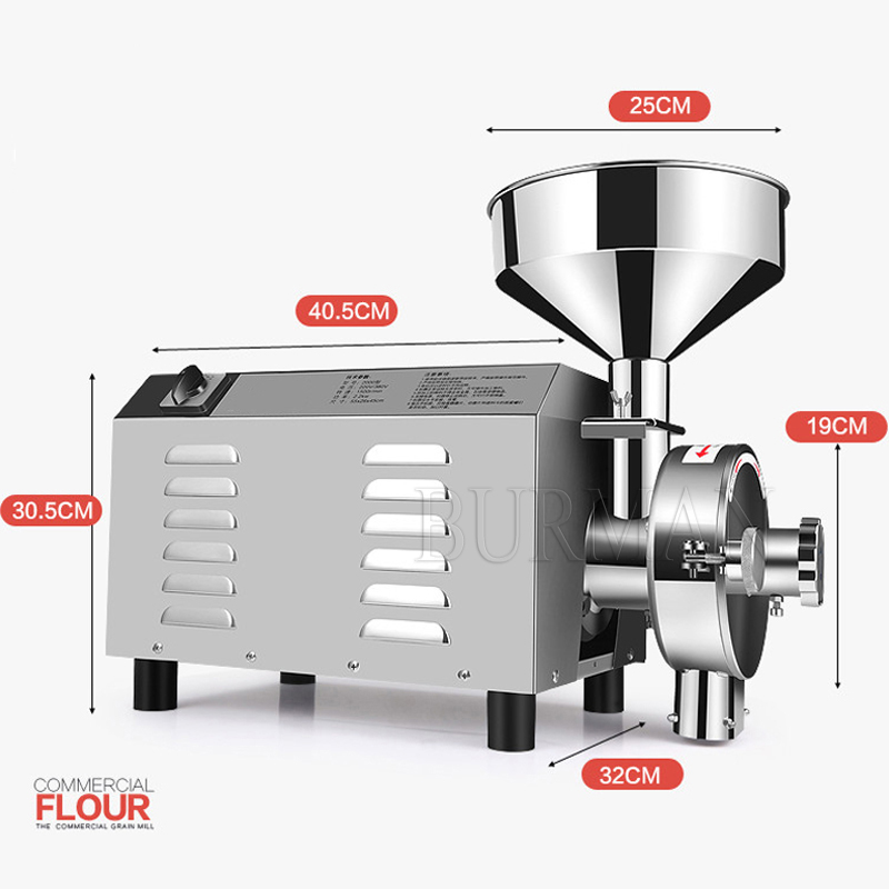 Molino eléctrico para granos,  - Coffee Grinder Burr Flat reseña y precio