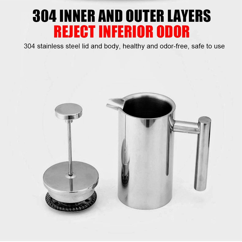 Cafetera de prensa francesa de - Coffee Equipment For Camping reseña y precio